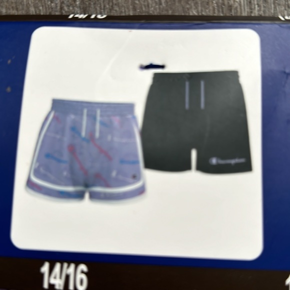Girls Shorts -2 Pack Champion - Picture 4 of 6